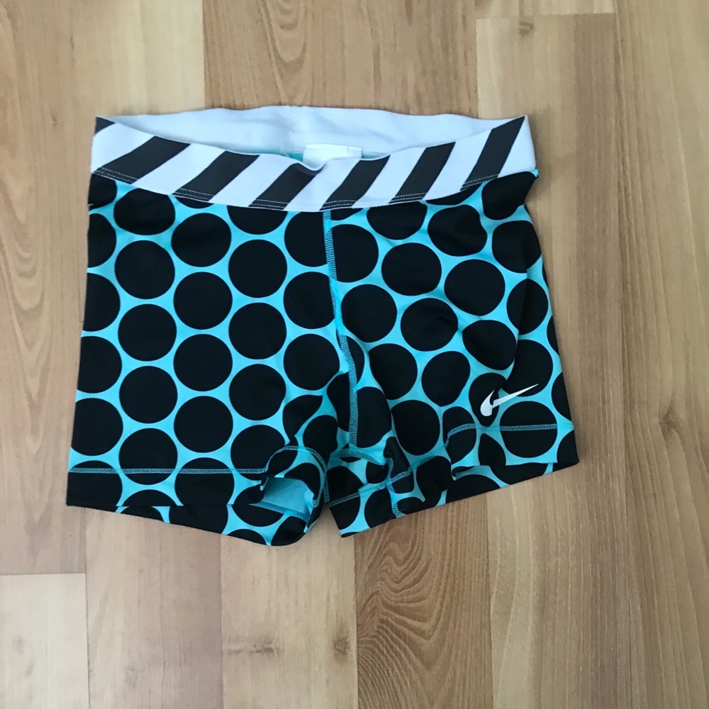 Cute mint polka dot Nike spanks